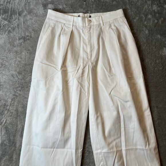 Peruvian Connection Women’s Wide Leg Perugia Trousers Size 2 White - Picture 2 of 6